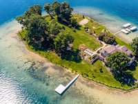 Paradise Island, Michigan – Private island in Michigan, United States – video thumbnail