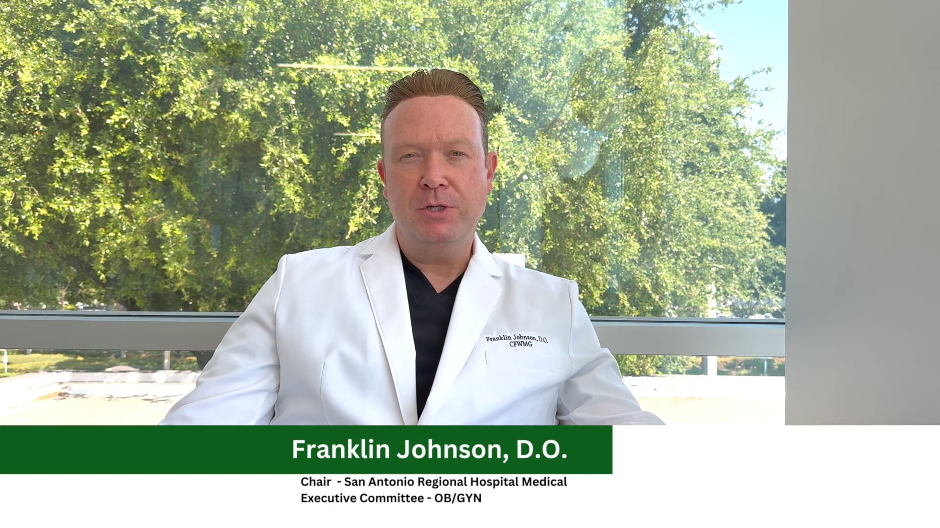 Meet our Doctors - Dr. Franklin Johnson