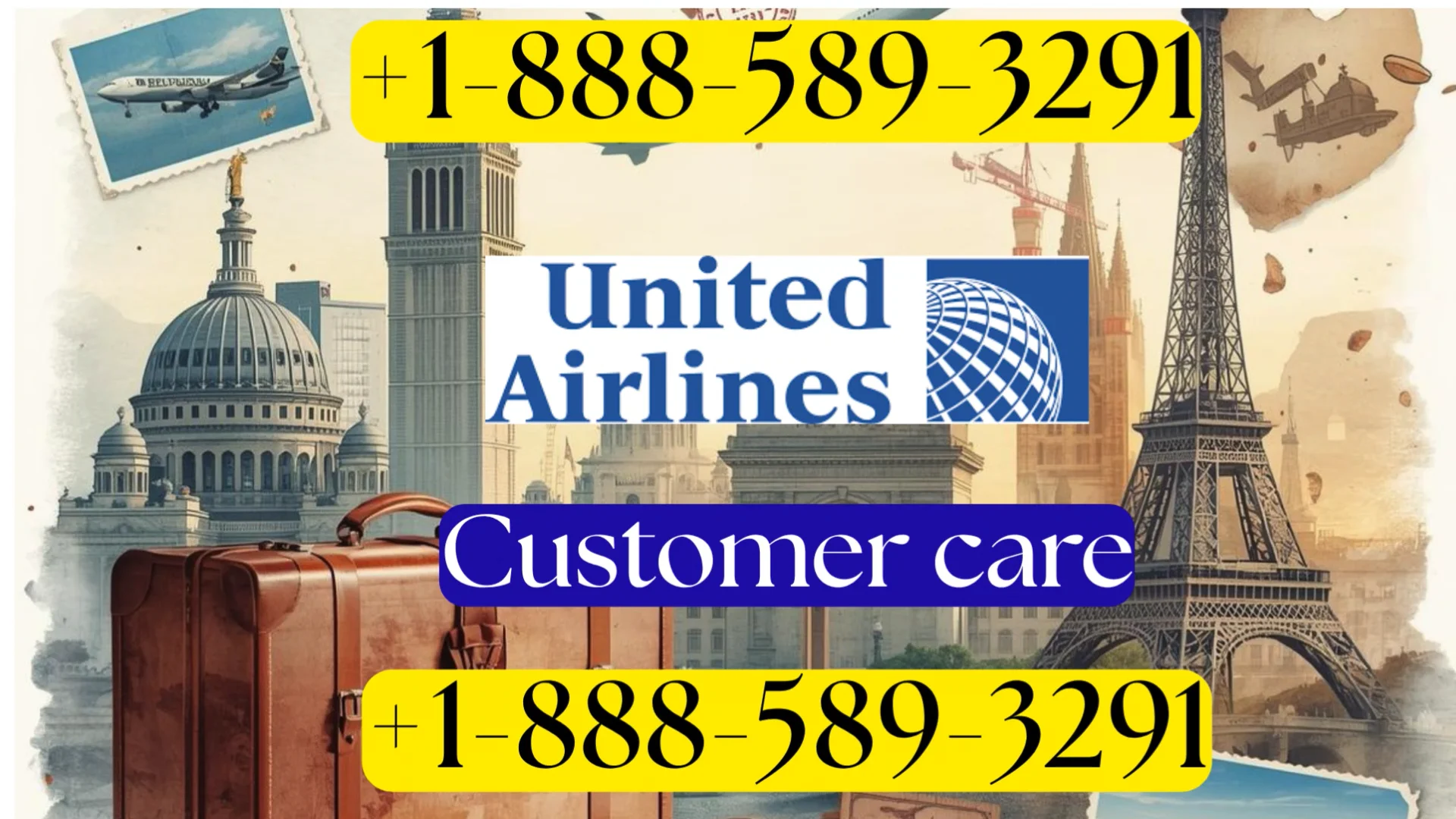 Official United Airlines&reg;&reg; Customer Service Complete Official 24-7 Support Guide Call, Email & Chat