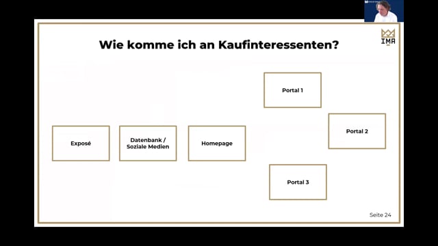 Immobilienverkauf - Vom Erstkontakt zum Notartermin - Aufzeichnung
