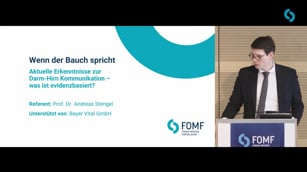 Wenn der Bauch spricht – aktuelle Erkenntnisse zur Darm-Hirn Kommunikation – was ist evidenzbasiert?