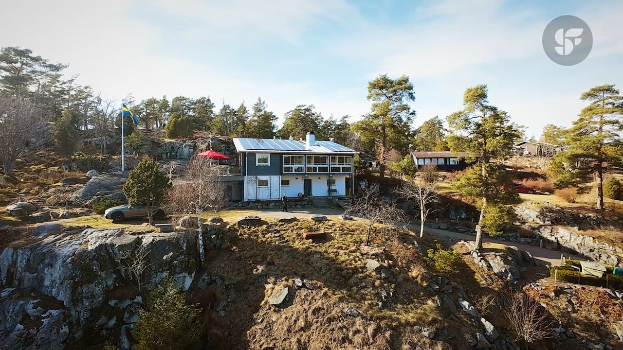4 rum Villa på Landängsvägen 10 Muskö Haninge kommun - video