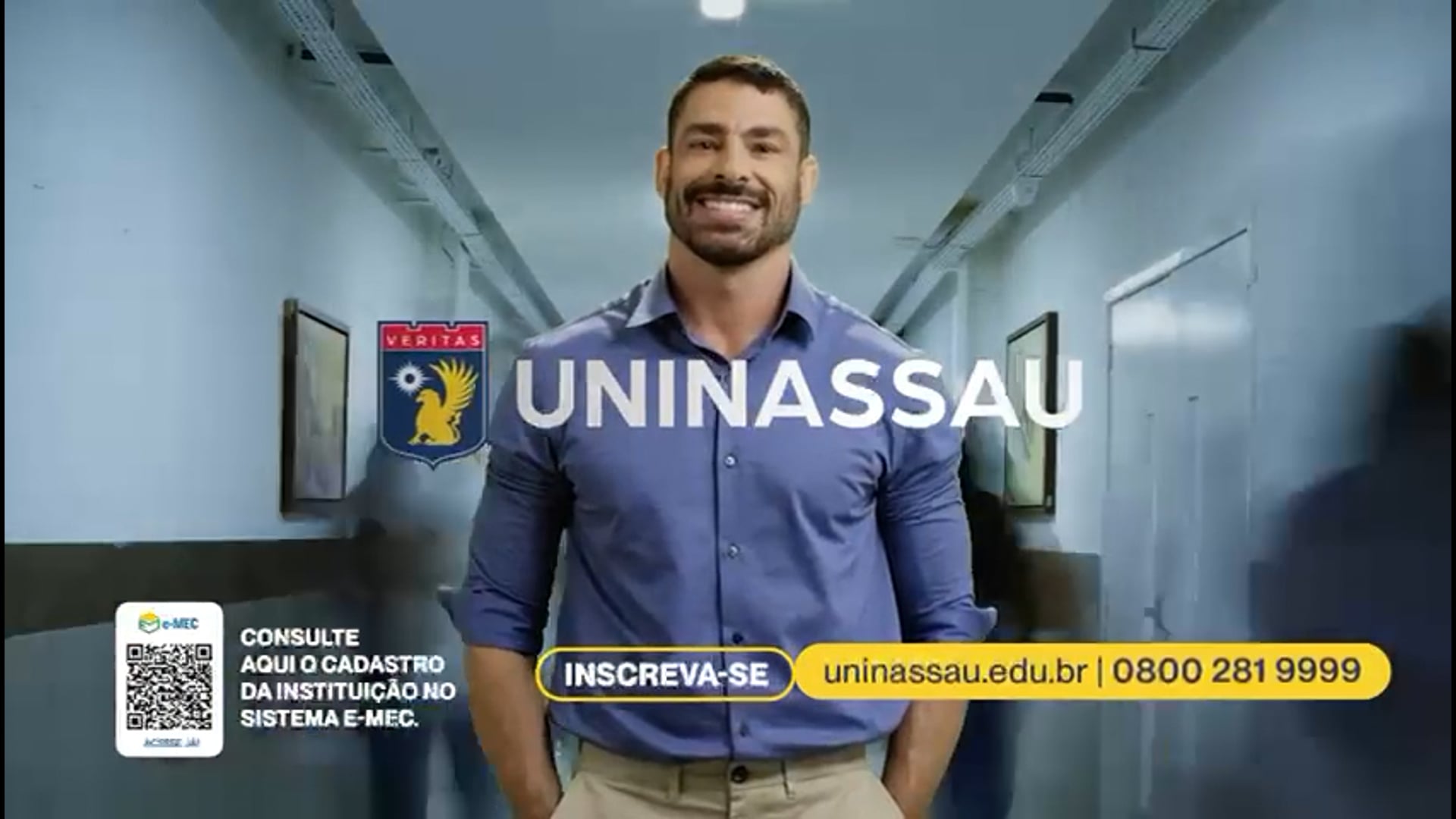 Vestibular Uninassau com Cauã Reymond