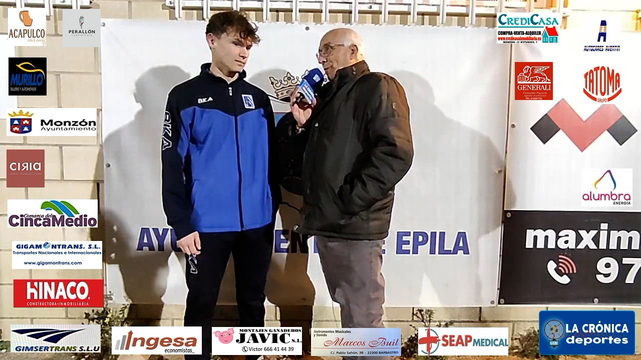 DIEGO  GOMEZ (Jugador Epila) Epila 2-0 At.Monzón Alumbra / J 27 / 3ª RFEF