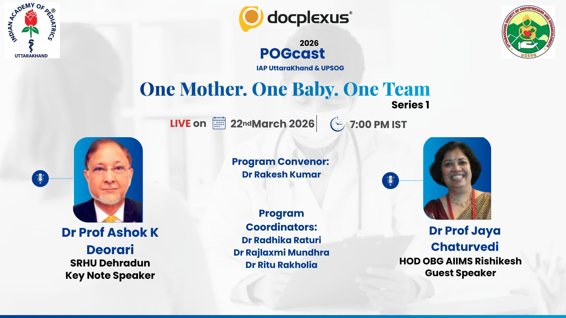 One Mother One Baby One team