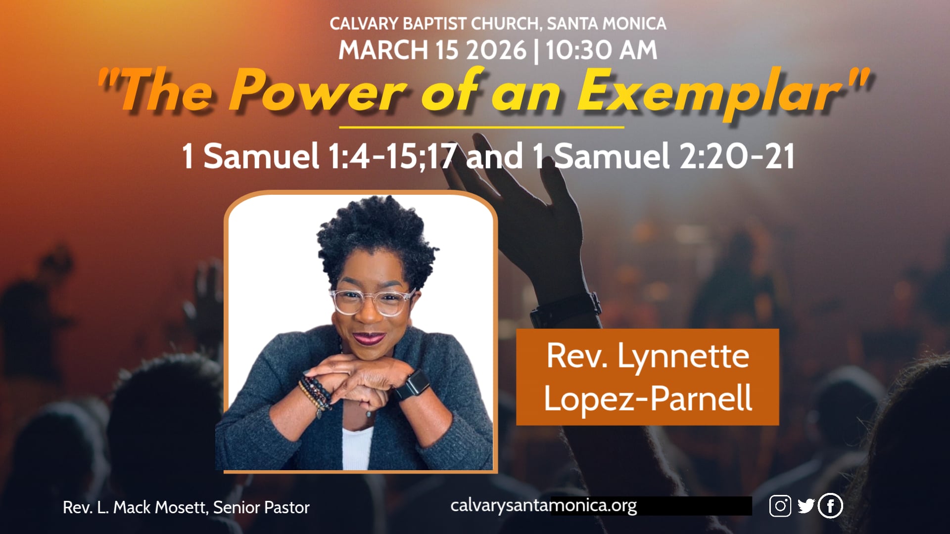 2026.03.15 Calvary Baptist Church, Santa Monica