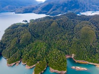 Isla Guardiamarina Zanartu and Islotes San Andres – Private island in Chile, South America – video thumbnail