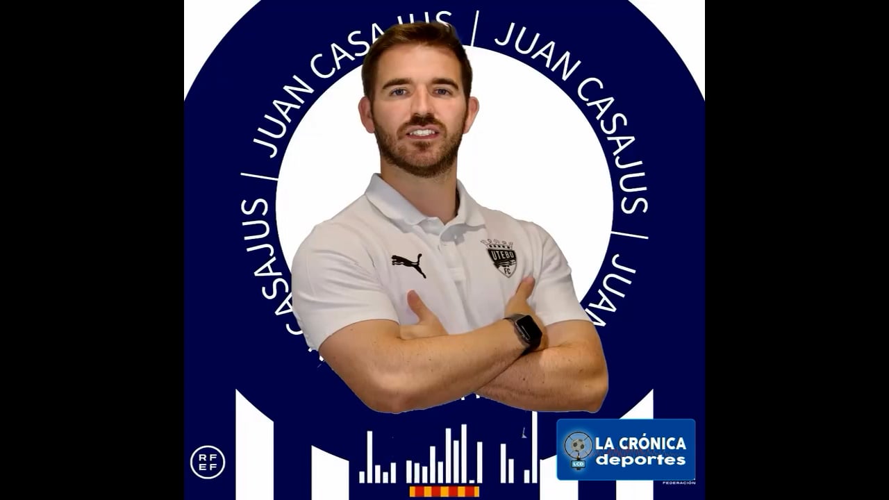 JUAN CASAJÚS (Entrenador Utebo) SD Logroñes 1-2 Utebo FC / Jor. 28 - Segunda Rfef / Gr 2 / Fuente: Facebook Utebo FC