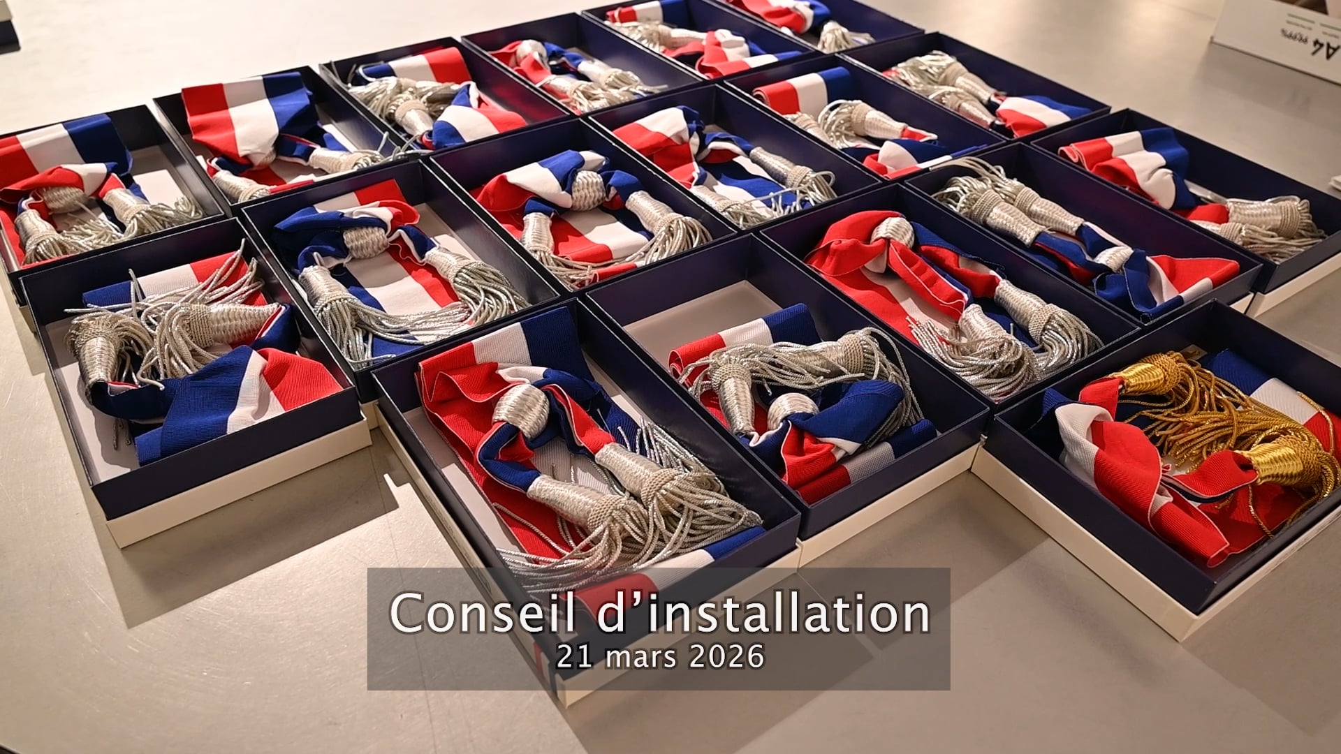 Mars 2026 : conseil d'installation