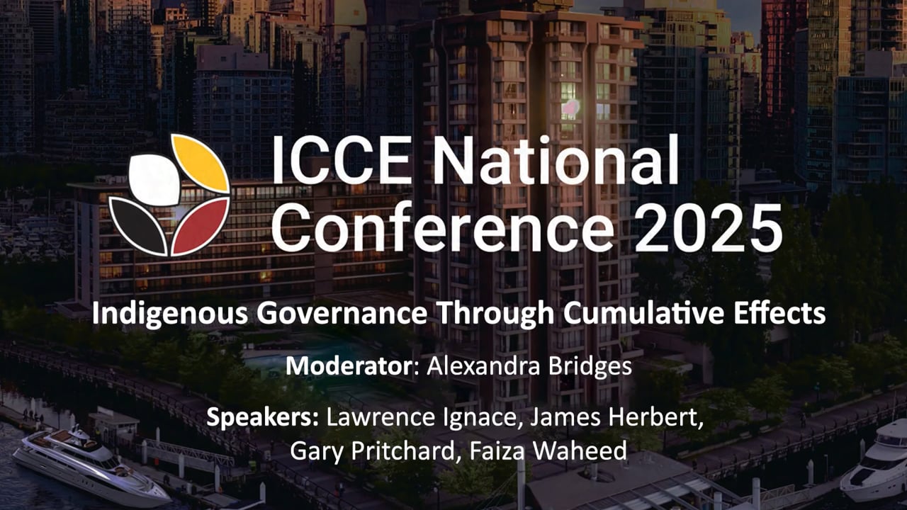 Panel – Indigenous Governance Through Cumulative Effects