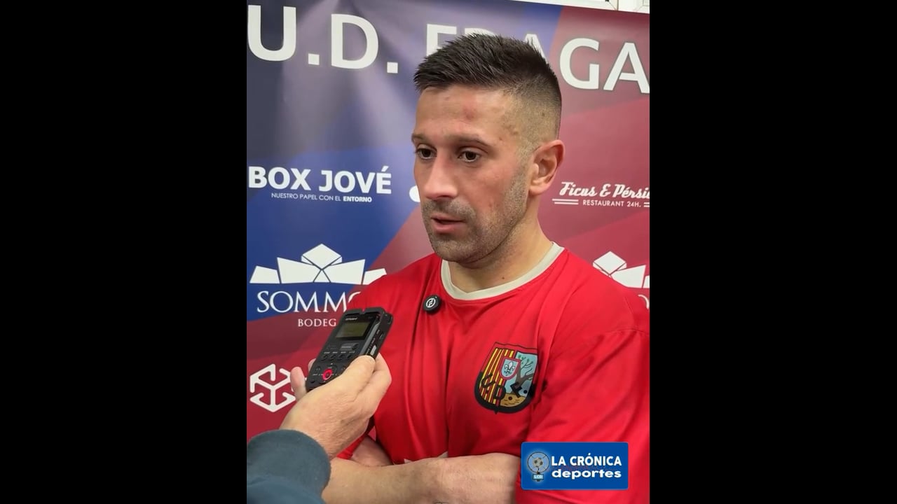 CÉSAR SAN AGUSTÍN (Jugador Fraga) UD Fraga 3-0 CD Sadabense / Jor. 25 / Preferente / Gr 1 / Fuente: Facebook Fraga
