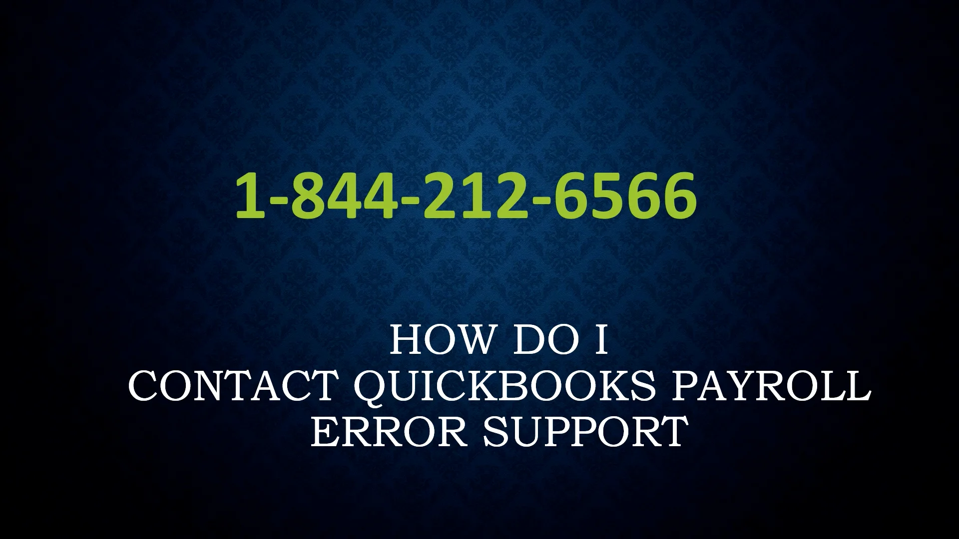 ☎️List☎️How Do I Contact&nbsp;QuickBooks&nbsp;Payroll Error&nbsp;Support