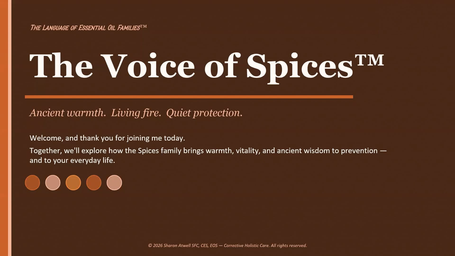 Class 14: The Voice of Spices