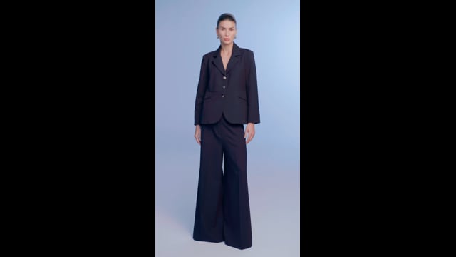 Calça Ampla Marinho Betina CB
