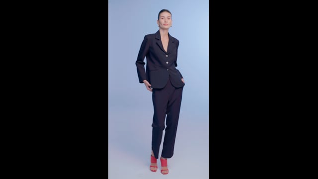 Calça Alfaitaria Marinho Anna CB