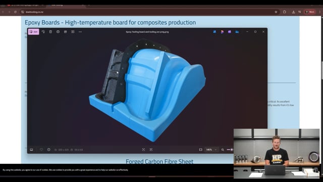 409 | Pattern & Mould Considerations for Dry Carbon Parts