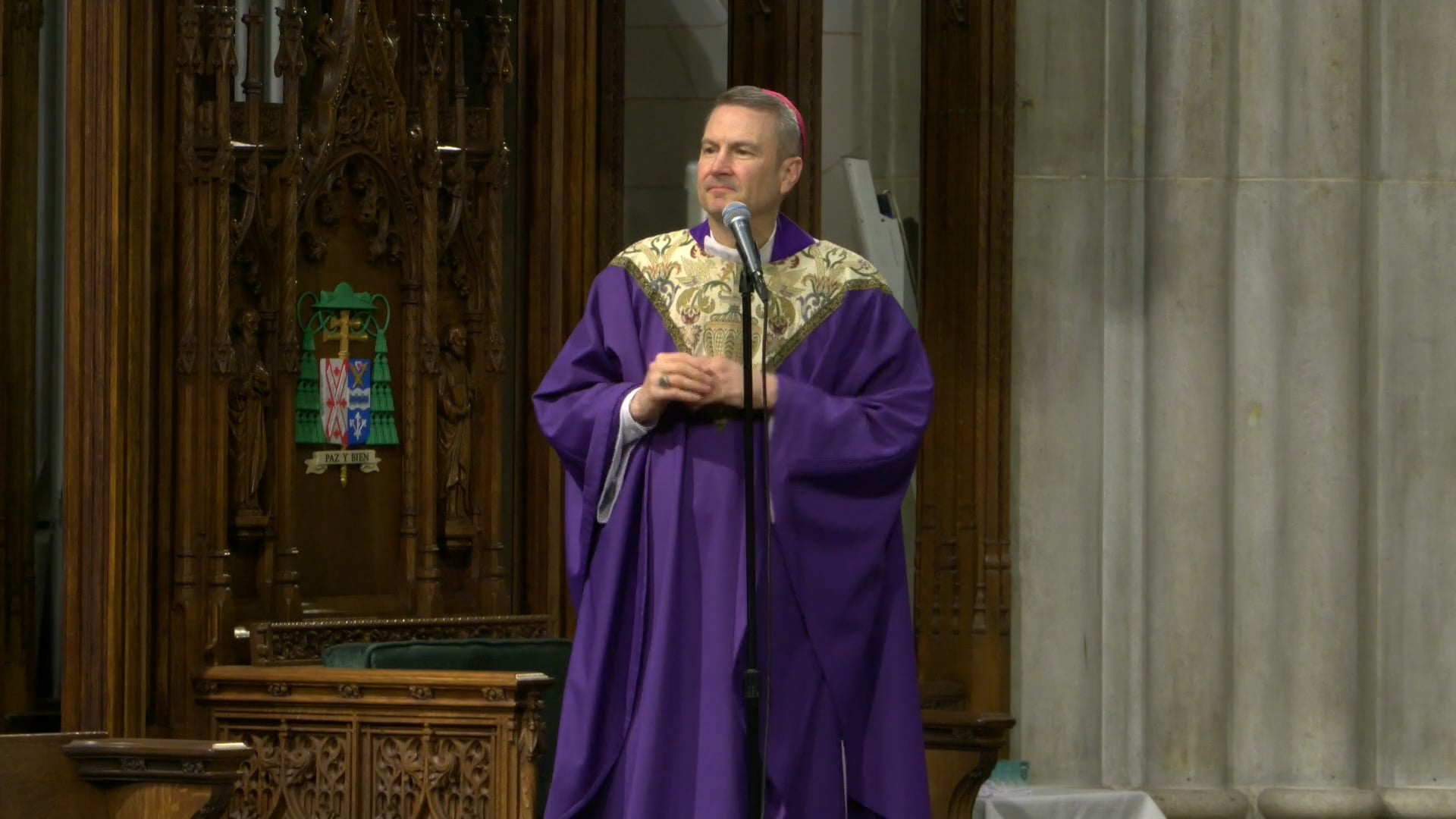 Mass from St. Patrick's Cathedral - March 24, 2026