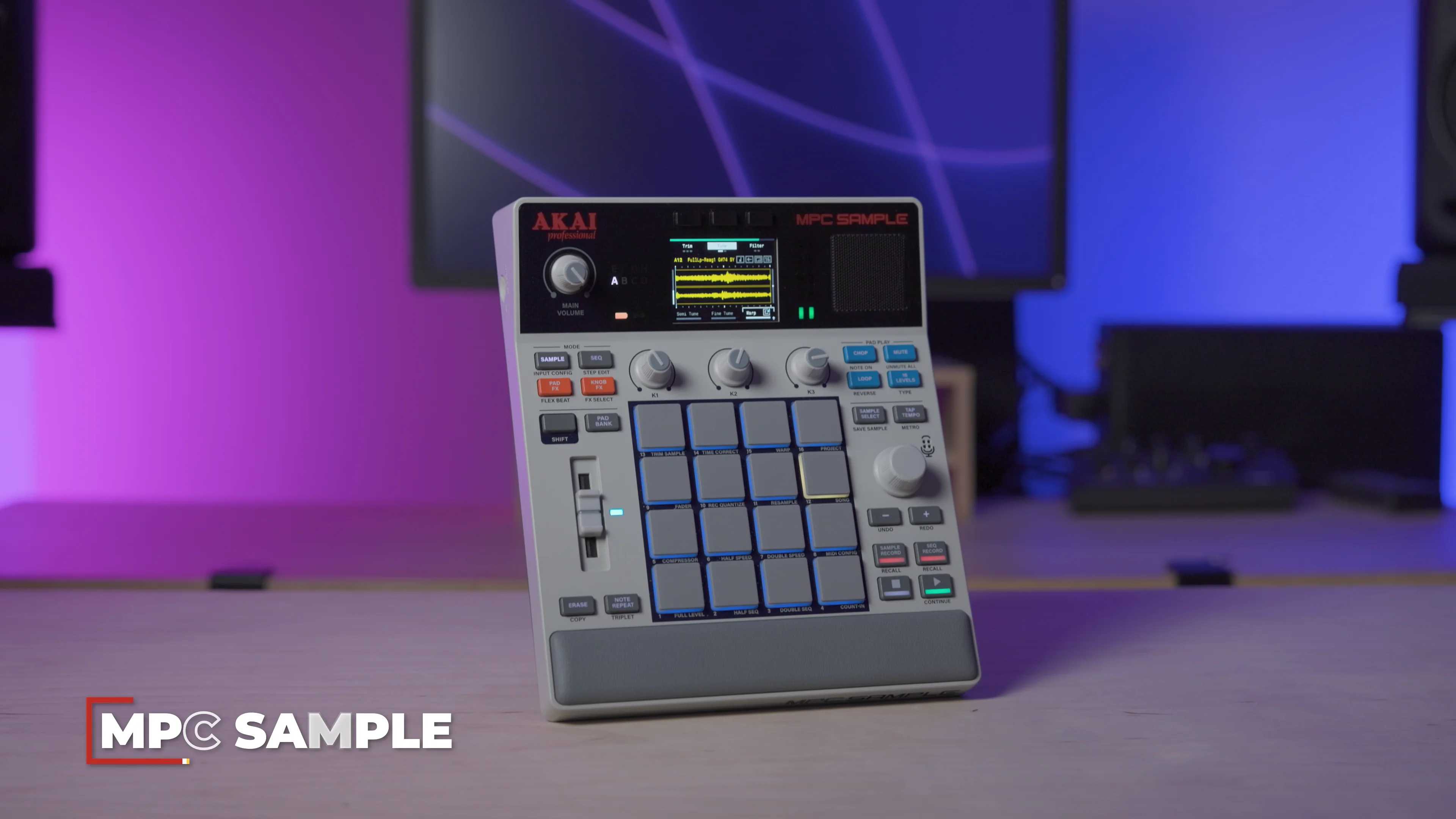 Akai Professional MPC Sample Sequencer, Sampler, and MPCSAMPLE