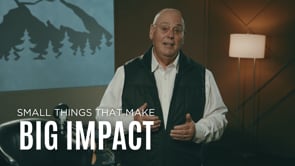 Little Things Make a Big Difference - Today's Thought with Don Ross