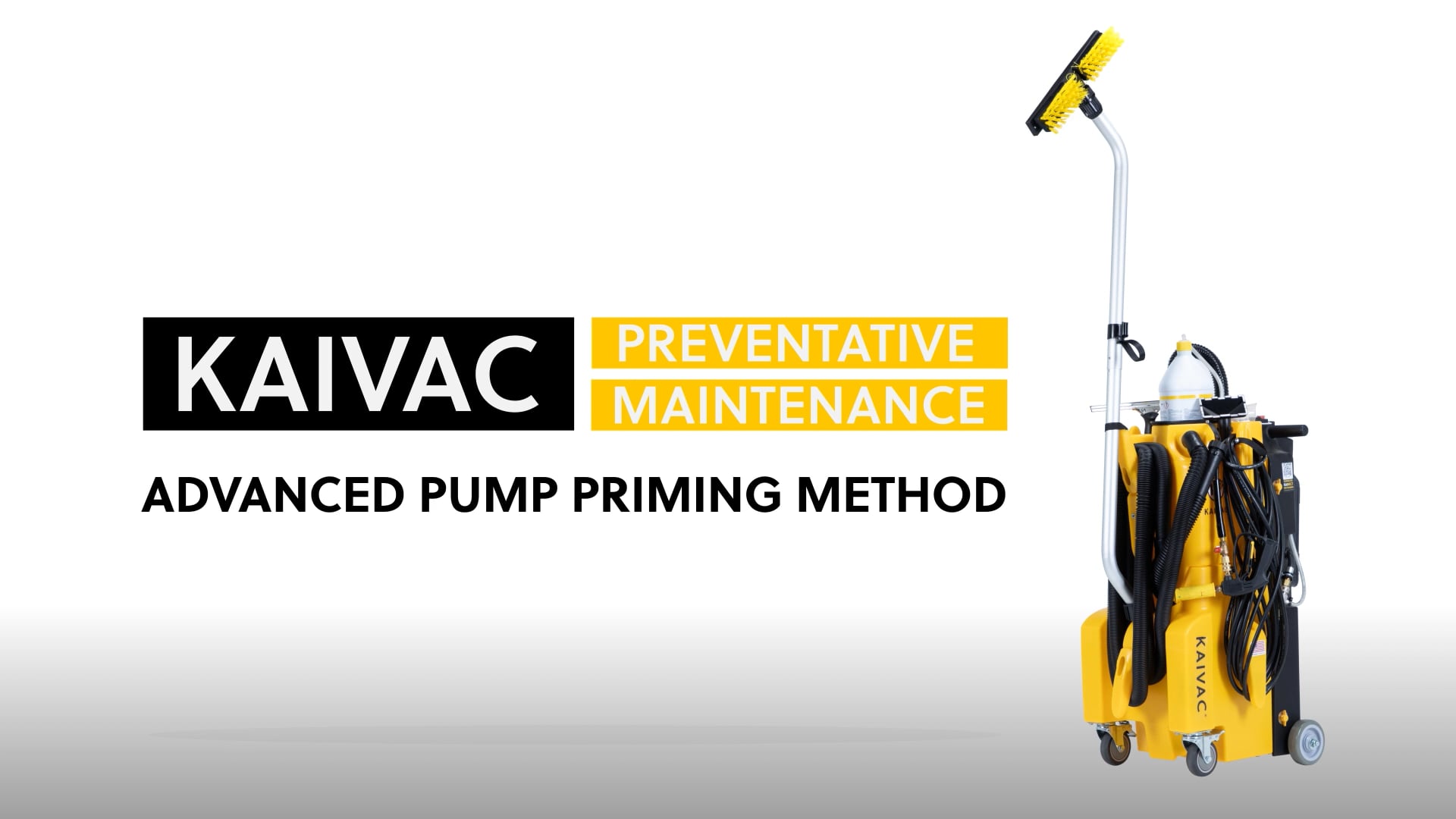 Advanced Pump Priming - Kaivac 1250 - video thumbnail