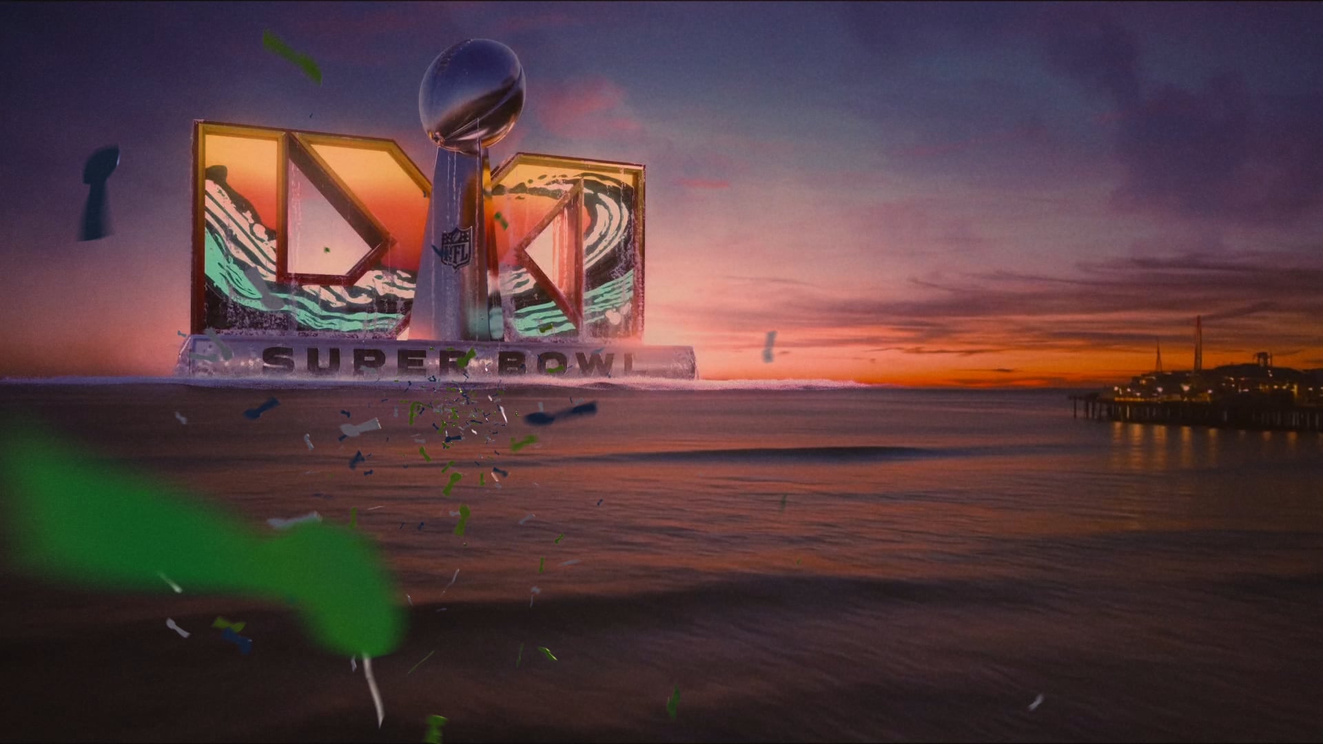 ESPN SUPER BOWL LXI Handoff