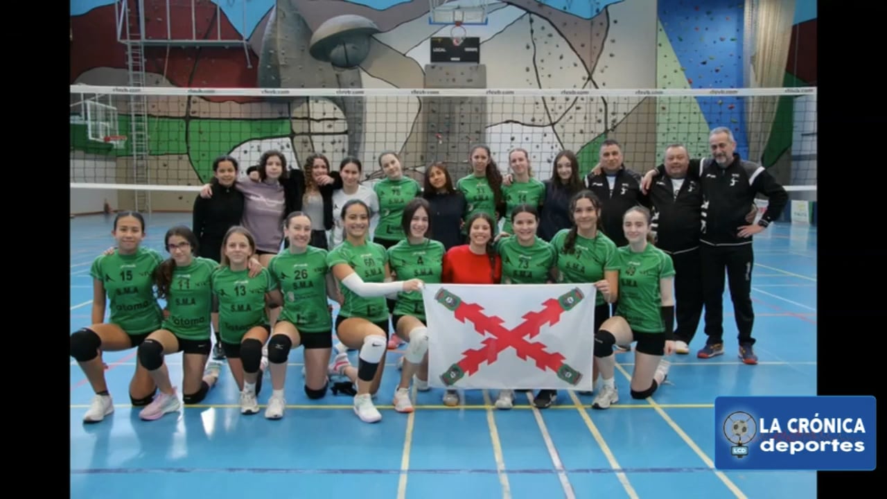(RESUMEN PARTIDO) Victoria de la SMA Barbastro por 3-0 frente al CN Helios. Parciales de 25-16, 27-25 y 25-11