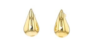 Italian 14kt Yellow Gold Teardrop Earrings