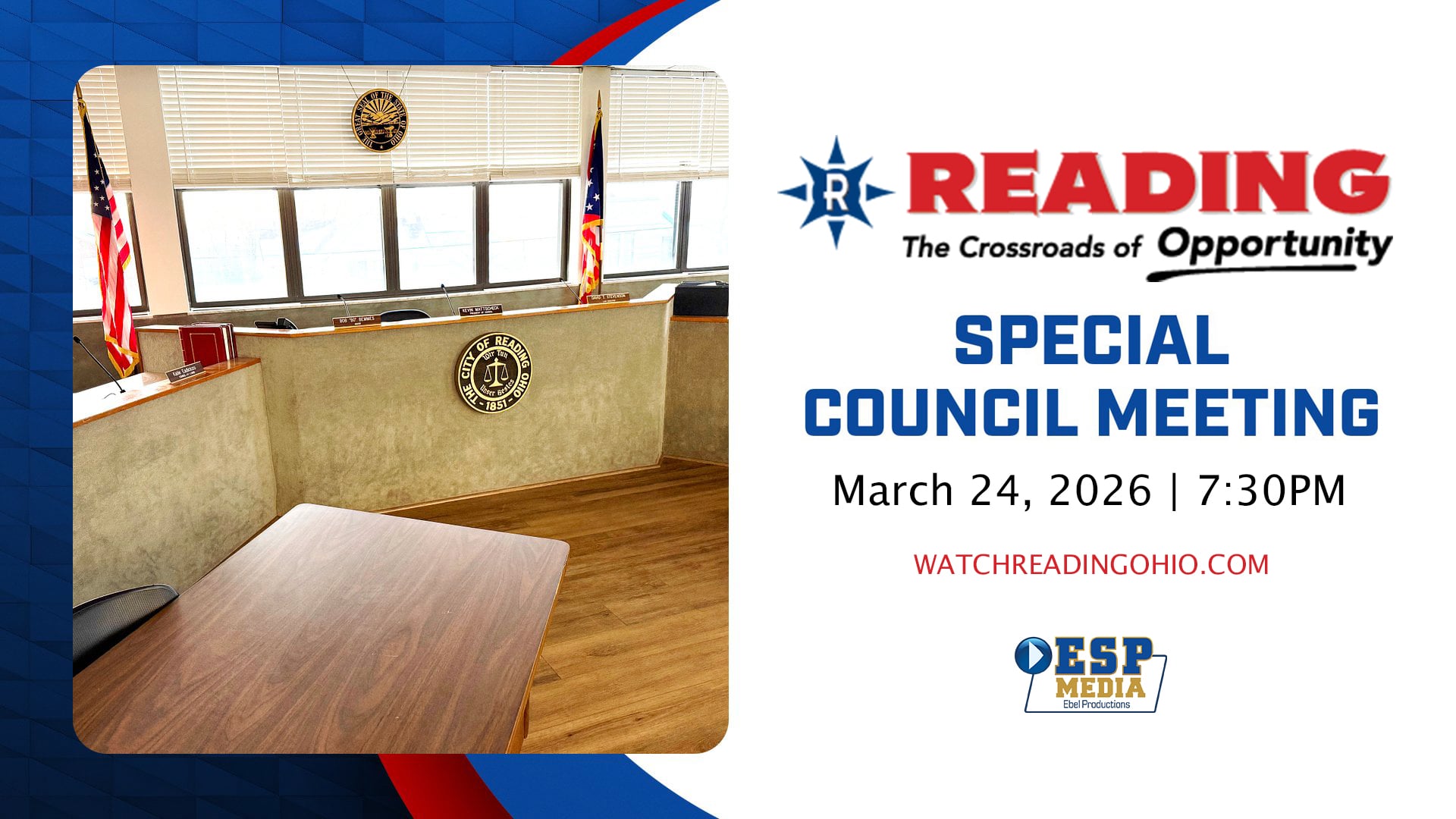 City of Reading - Special Council Meeting - March 24, 2026