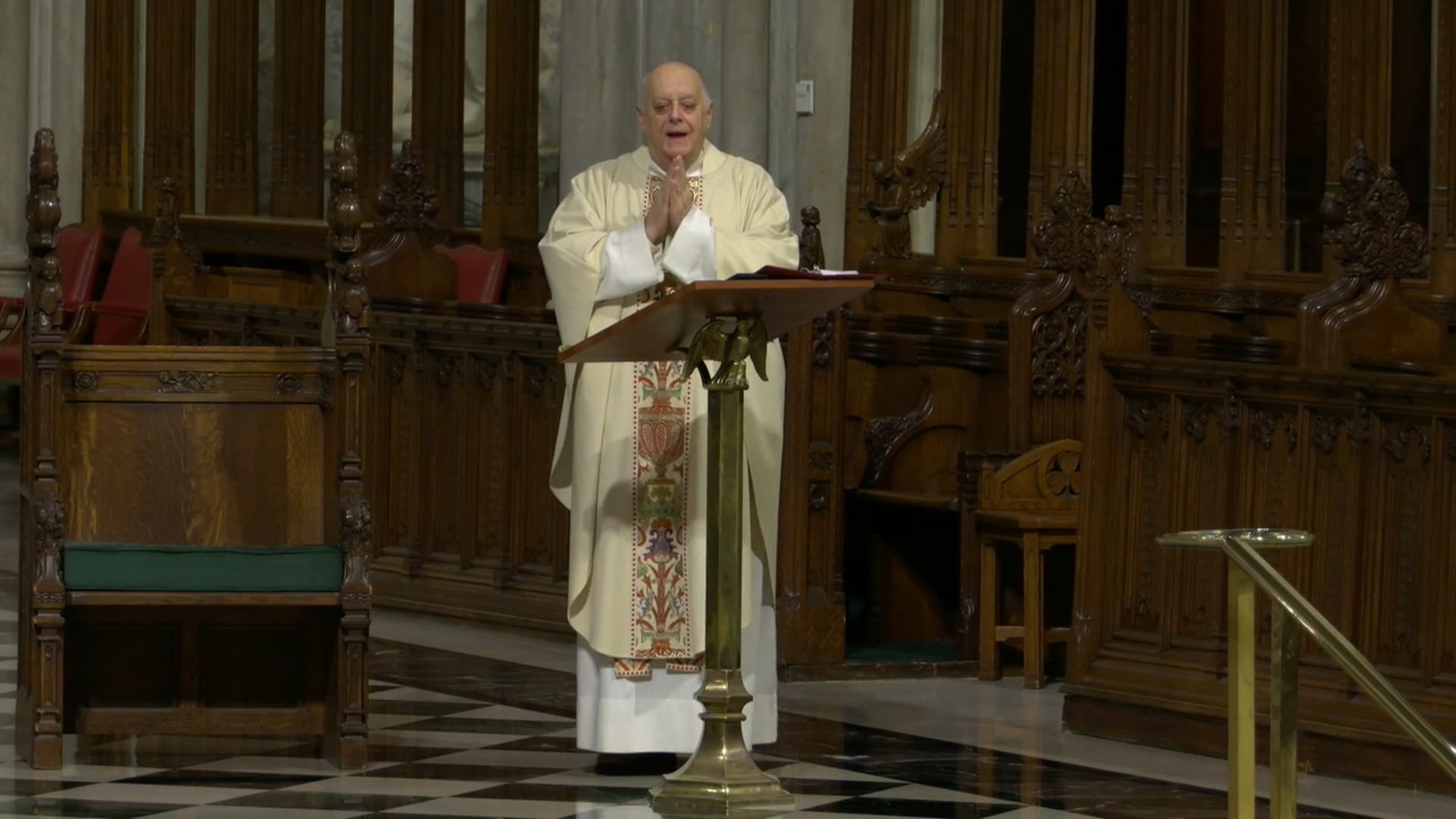 Mass from St. Patrick's Cathedral - March 25, 2026