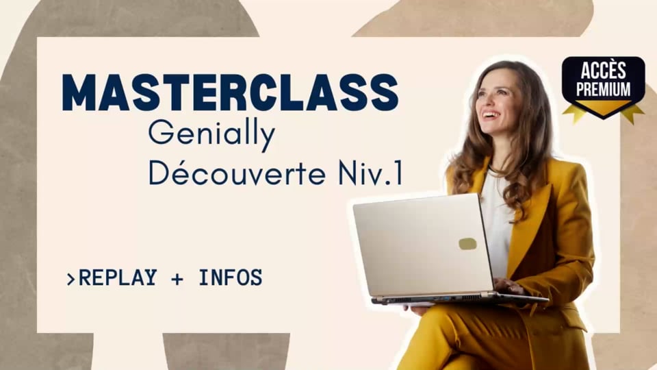 Masterclass - Découverte de Genially