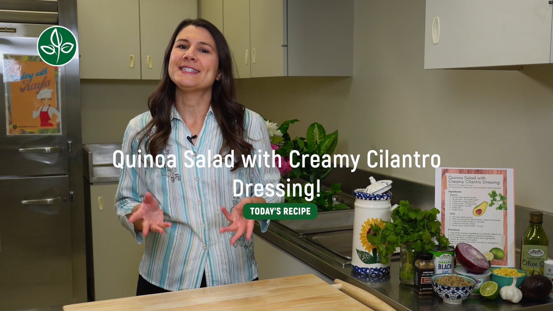 Cooking with Kayla Quinoa Salad