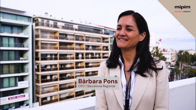 BÀRBARA PONS - BARCELONA REGIONAL | BARCELONA - CATALONIA - MIPIM 2026
