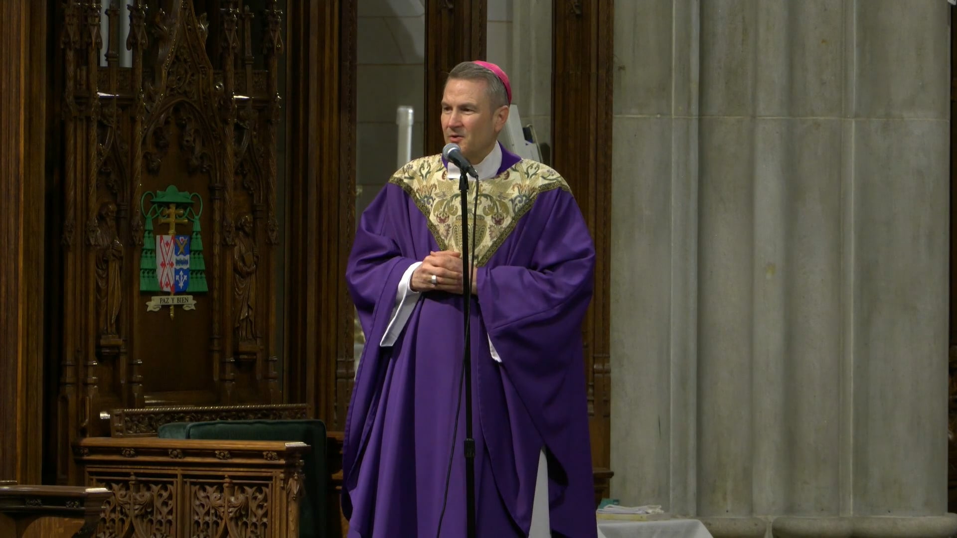 Mass from St. Patrick's Cathedral - March 26, 2026