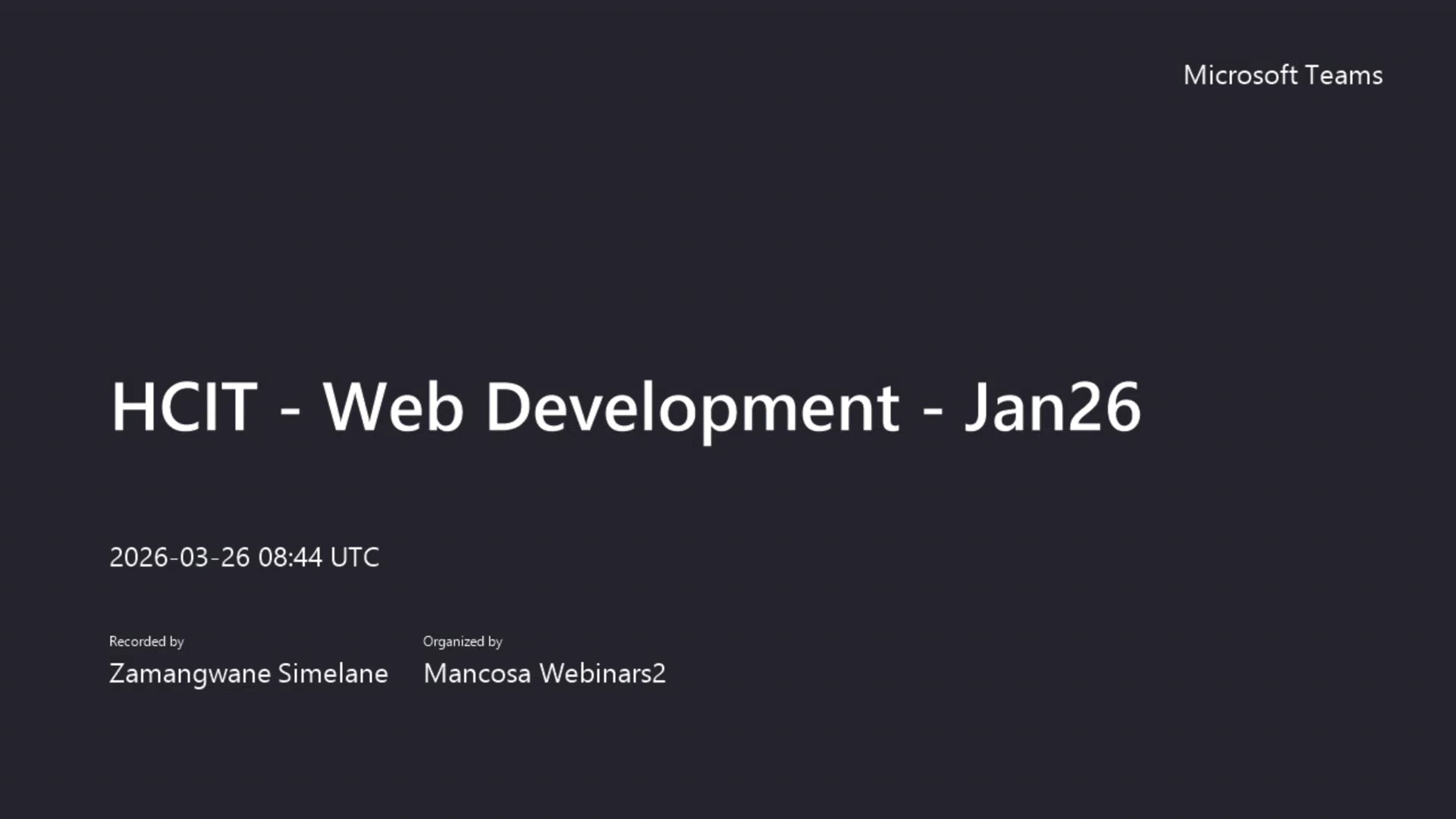 HCIT - Web Development - Jan26-20260326_104445-Meeting Recording ...