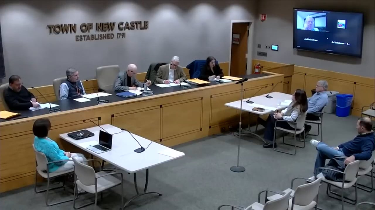 Town of New Castle Zoning Board Meeting 3/25/26