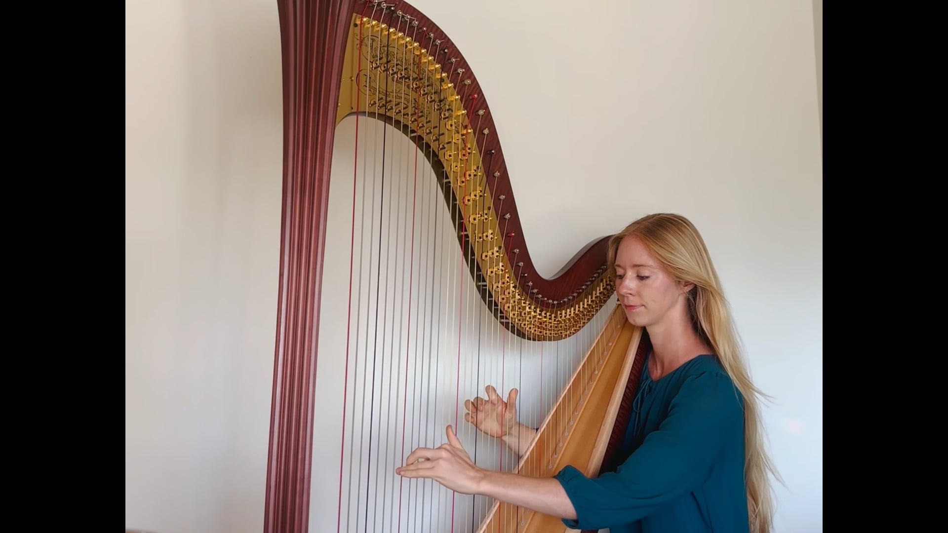 Promotional video thumbnail 1 for Mia Dortch, Harpist