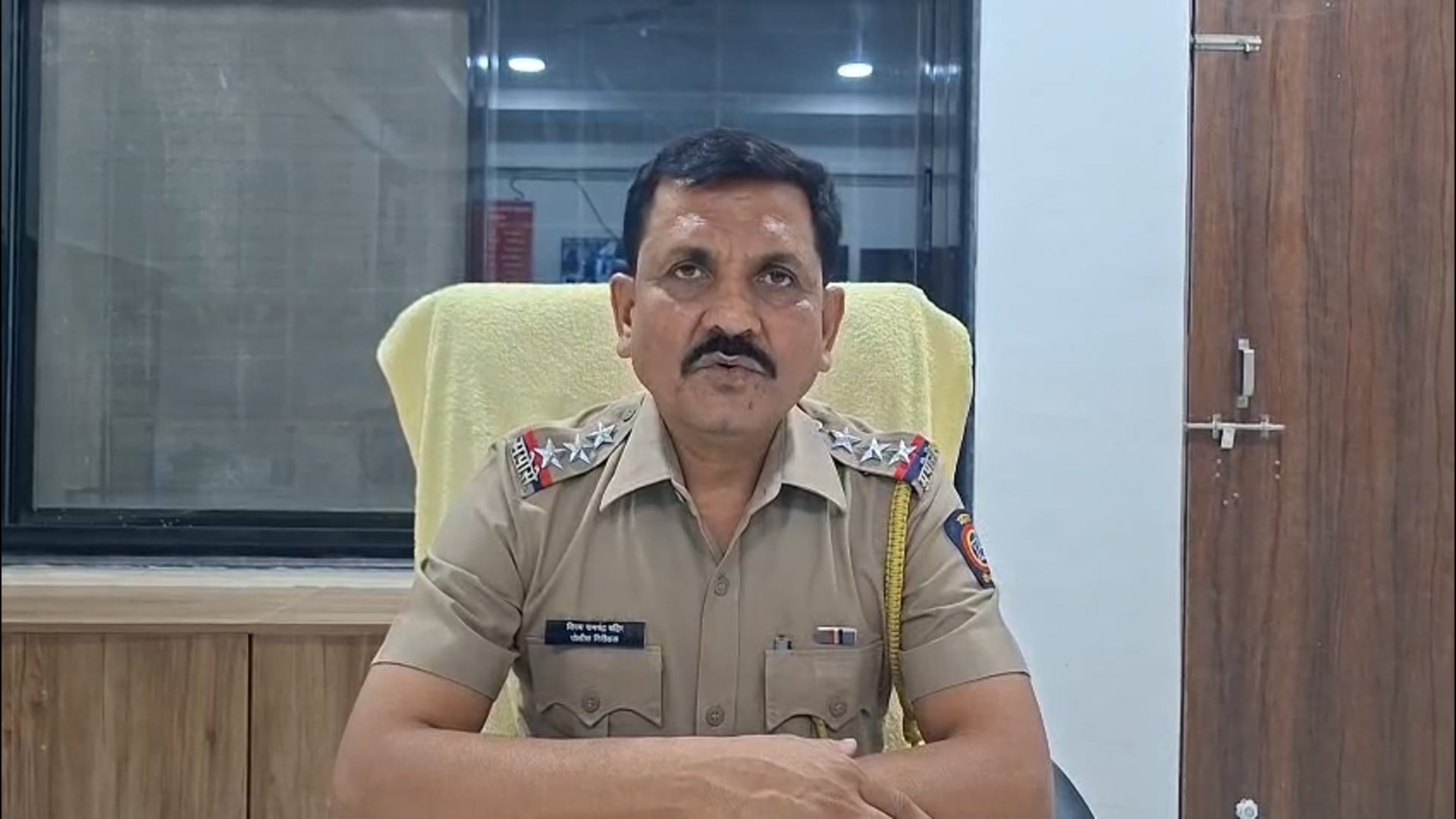 बनपुरी येथे वडिलांनीच मुलींना उलटे बांधून ठार मारल्याच्या घटनेची पी आय विनय बहिर यांनी दिलेली माहिती