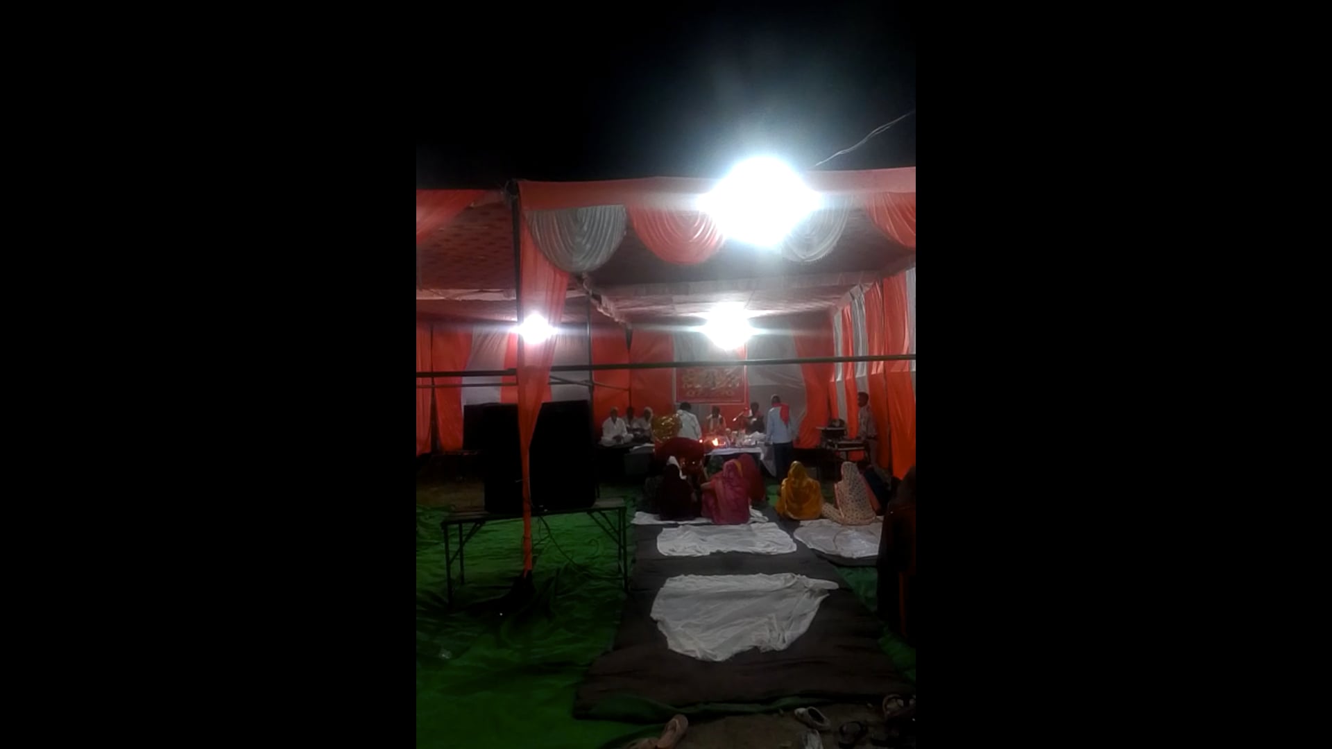 बिनोद राज ग्राम कालोनी से माता के दर्शन करके बफ़िस 