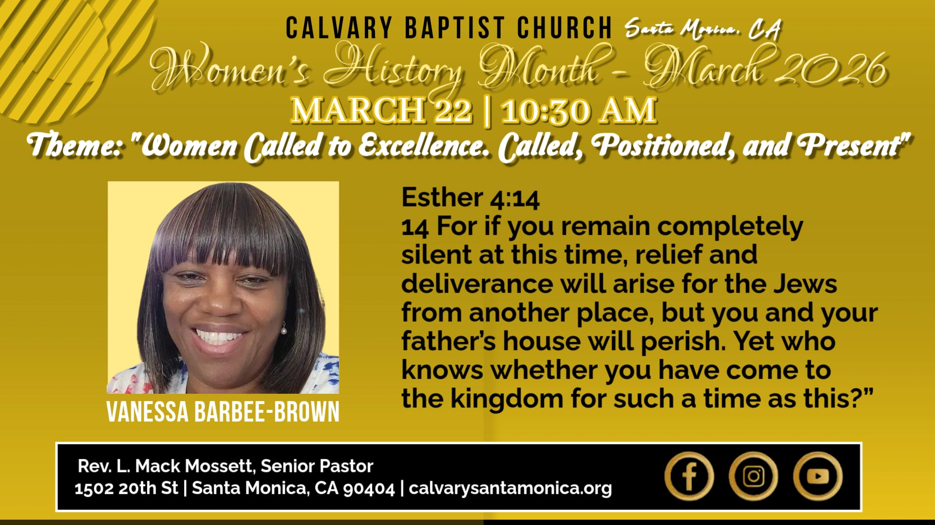 2026.03.22 Calvary Baptist Church, Santa Monica