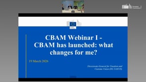 CBAM has launched - What changes for me