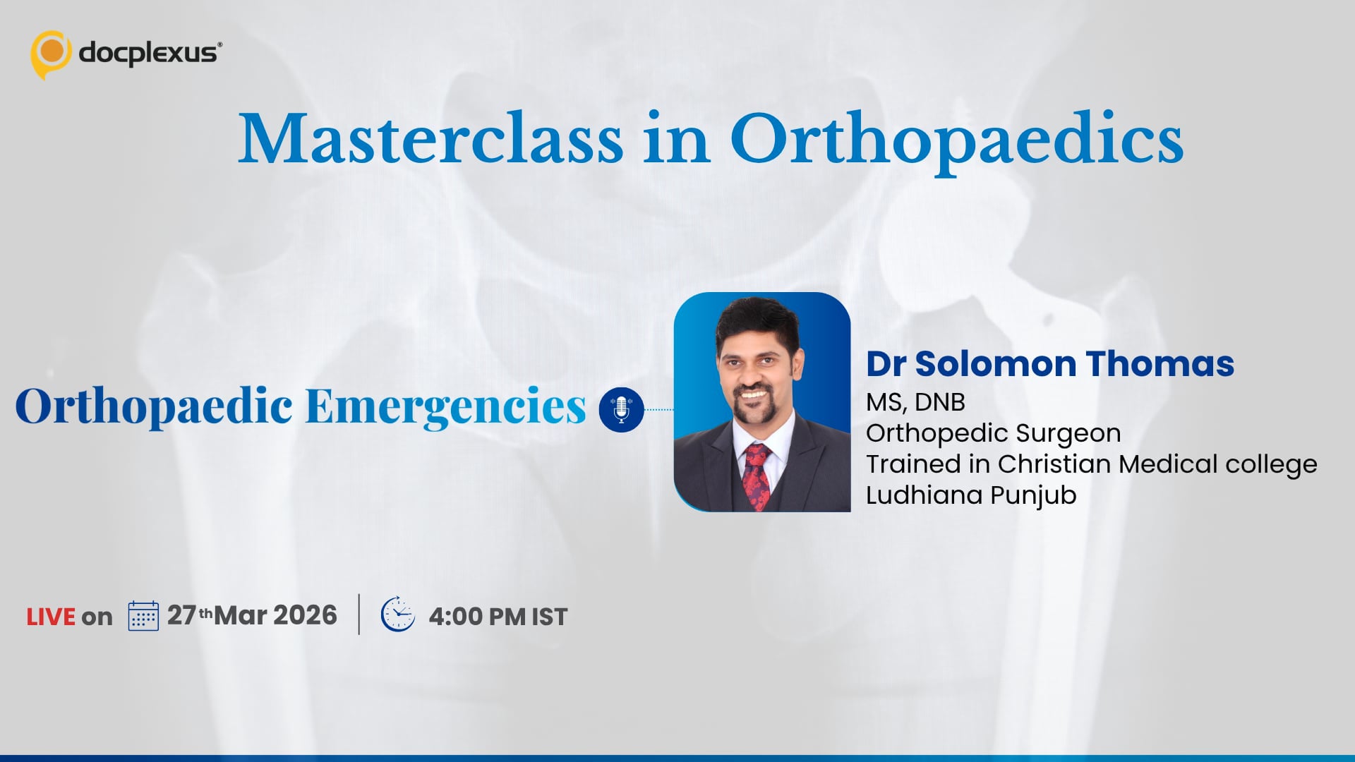 Orthopedic Emergencies