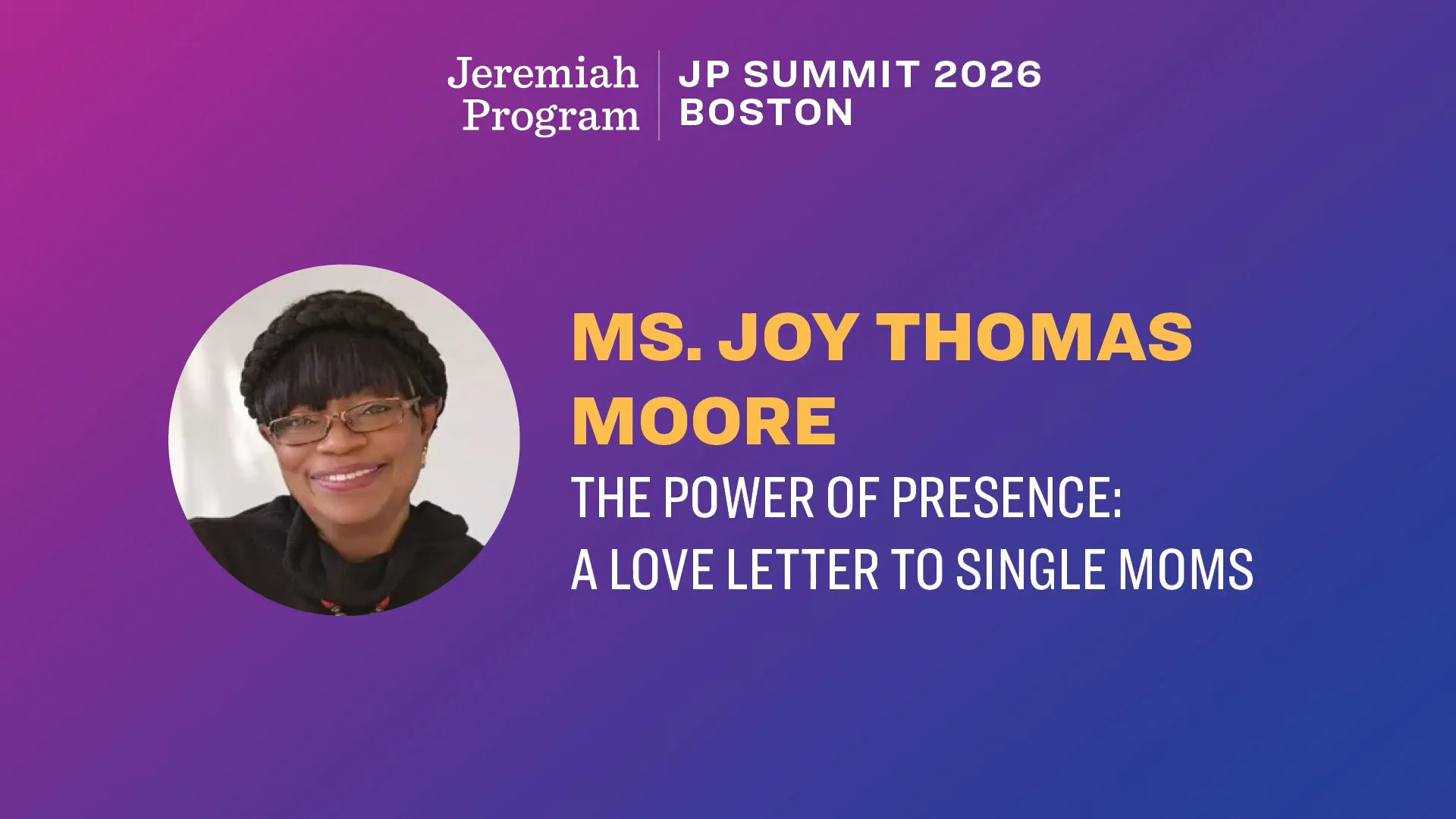 JP Summit 2026 Recordings | Jeremiah Program