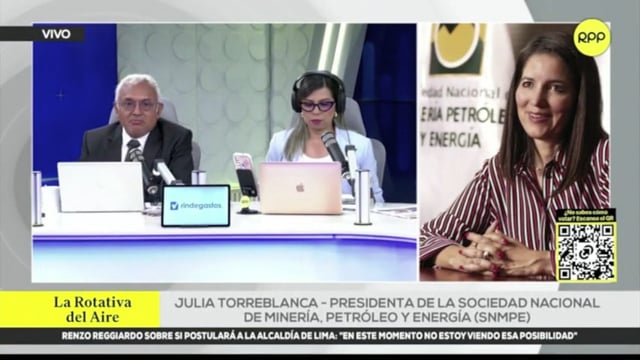 Entrevista a Julia Torreblanca en RPP TV Noticias