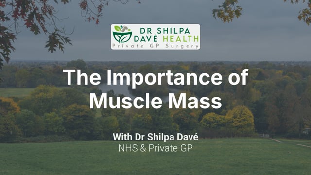 The Importance of Muscle Mass