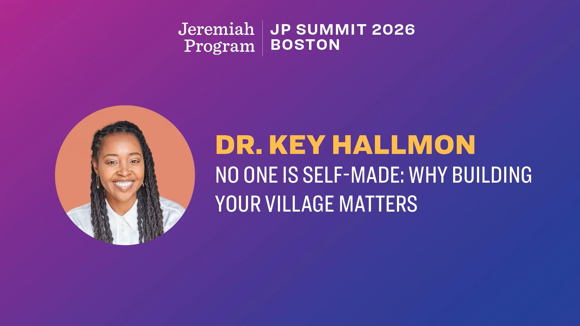 JP Summit 2026 Recordings | Jeremiah Program