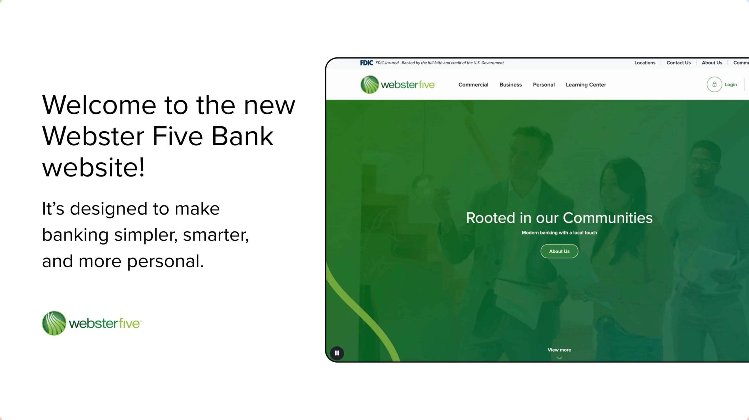 Webster Five - Website Tour | Videos & Movies on Vimeo
