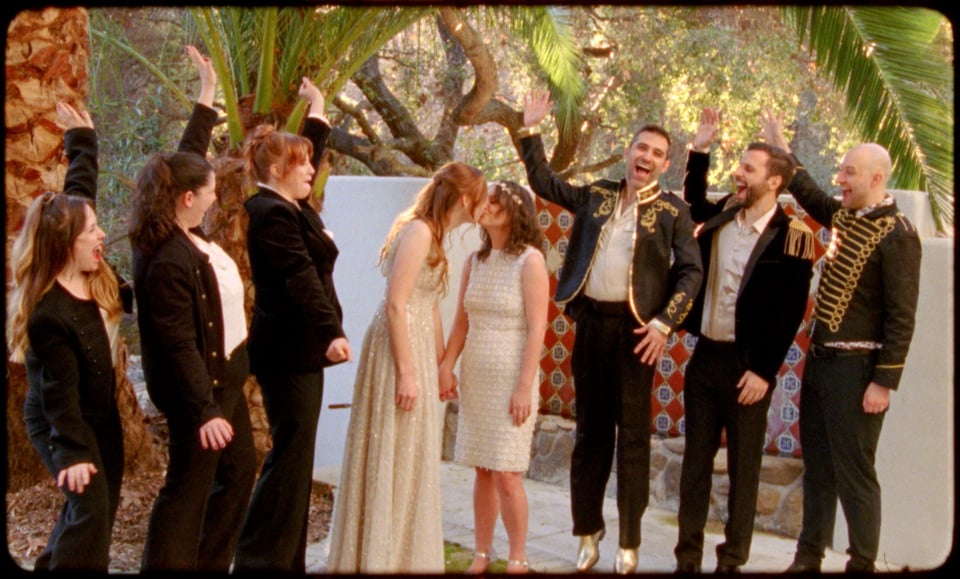 Alex & Lori's Ethereal Topanga Wedding: A 16mm Film Analog Video Masterpiece