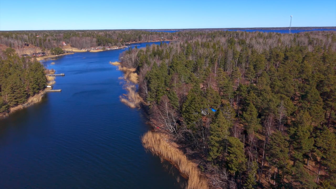Tomt på Edsgarn, Vätö (sjötomt) Vätö, Edsgarn Norrtälje kommun - video