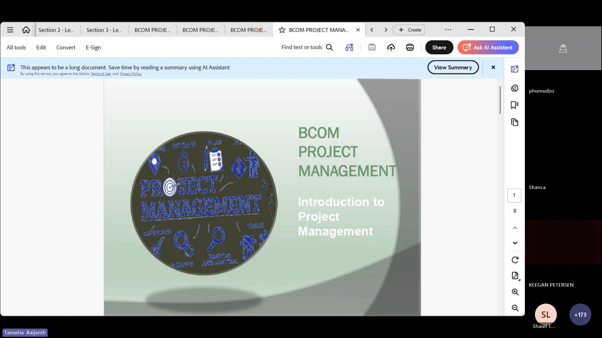 BCom (PM) - Introduction to Project Management - Jan26 2026-03-28 09:59 ...