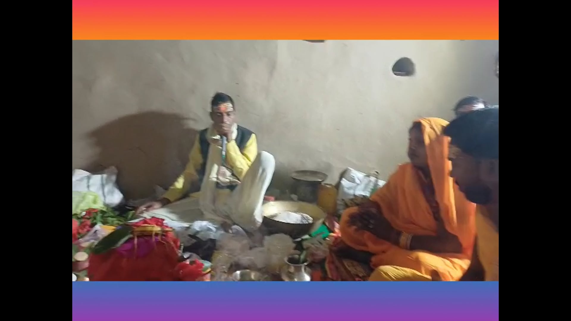 आस्था और श्रद्धा का अद्भुत उदाहरण: बीमारी से ग्रस्त परिवार ने बीमारी से छुटकारा पानी के लिए किया चंडी पाठ का आयोजन